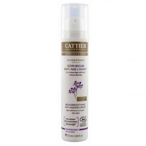 Cattier Nectar Éternel Soin Riche Anti-Âge Lissant 50 ml