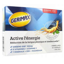 Gerimax Active l'Énergie 90 Comprimés