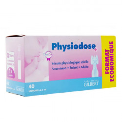 Gilbert Physiodose 40 unidoses de 5 ml