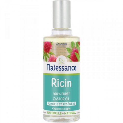 Natessance Huile de Ricin Fortifiante Et Régénérante 100 ml