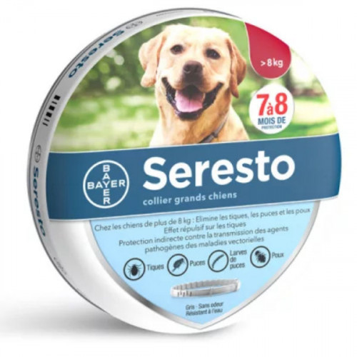 Bayer Seresto Collier Grands Chiens