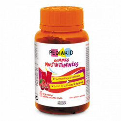 Pediakid Gummies Multivitaminés 60 Gommes