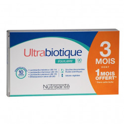 NUTRISANTÉ ULTRABIOTIQUE ÉQUILIBRE 60 GÉLULES VÉGÉTALES + 30 GÉLULES VÉGÉTALES OFFERTES