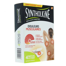 Syntholkiné patch chauffant petit format 4 patchs