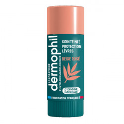 Dermophil Indien stick lèvres protection soin teinté beige rosé 4 g