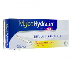 MycoHydralin 500mg 1 comprimé vaginal