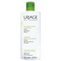 Uriage Eau Micellaire Thermale Peaux Mixtes à Grasses 500 ml 