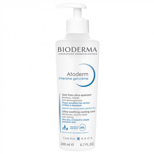 BIODERMA ATODERM INTENSIVE GEL-CRÈME SOIN FRAIS ULTRA-APAISANT 200 ML