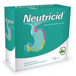 NEUTRICID, suspension buvable en sachet, sachets boîte de 18