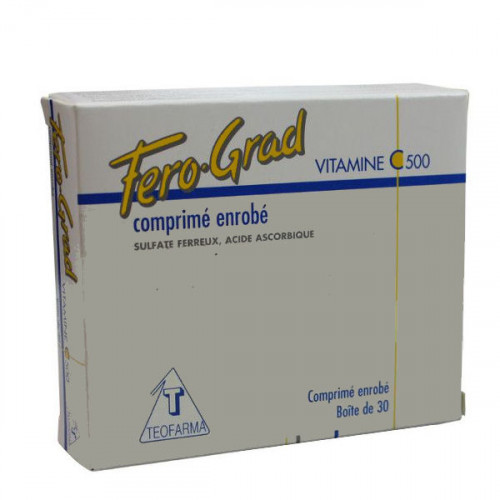 FERO-GRAD VITAMINE C 500, comprimé enrobé