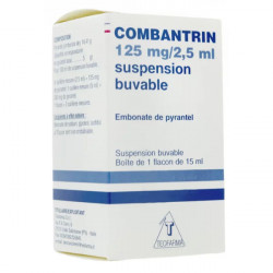 Combantrin sirop flacon 15 ml