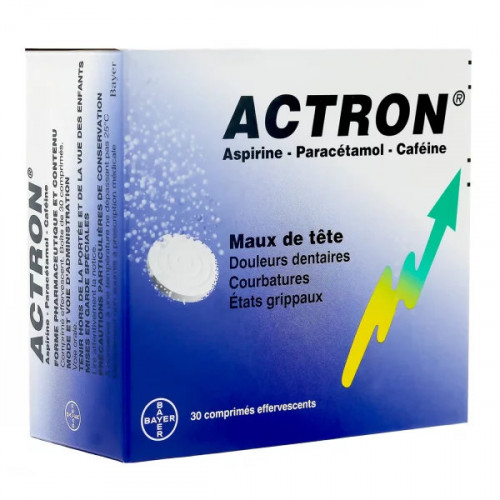 Actron 30 comprimés effervescents