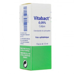 Vitabact 0,05% collyre 10 ml