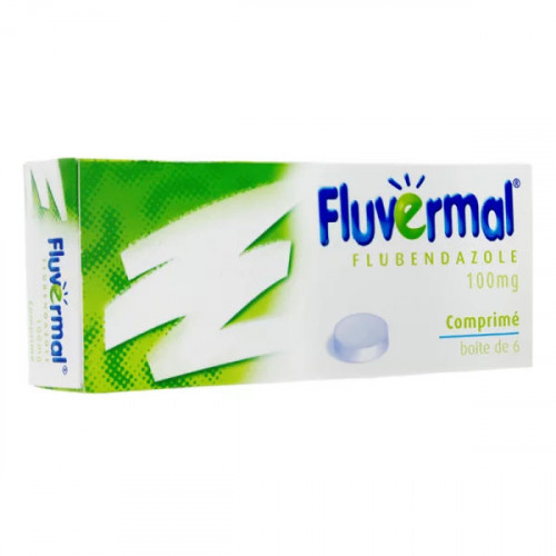 Fluvermal 6 comprimés