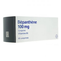 Bepanthène 100mg 60 comprimés