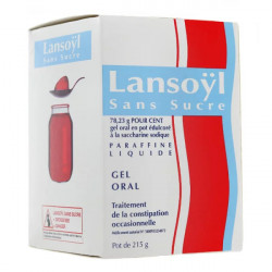 Lansoÿl sans sucre gelée orale pot de 215 g