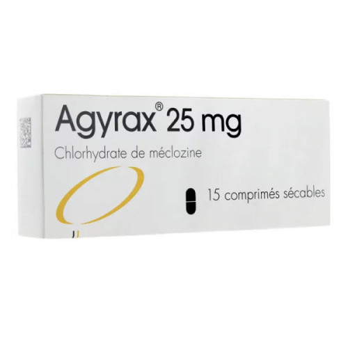 Agyrax 25 mg 15 comprimés