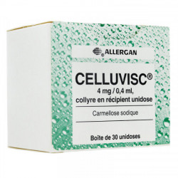 Celluvisc collyre 30 unidoses