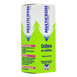 Multicrom 2% collyre 10 ml