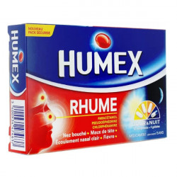 Humex Rhume jour et nuit 16 comprimés