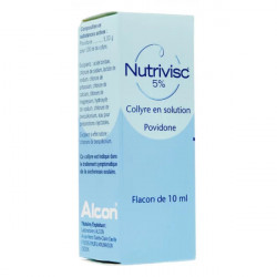 Nutrivisc 5 % collyre 10 ml