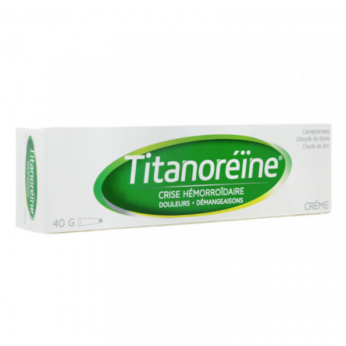 TITANOREINE, crème, tube de 40 g