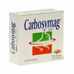 CARBOSYMAG, gélule, boîte de 24 doses de 2 gélules jumelées