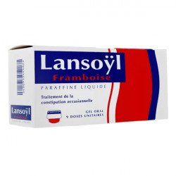 Lansoÿl framboise gel oral 9 unidoses