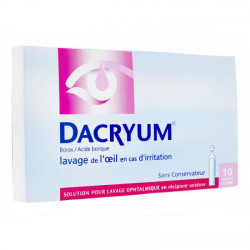 Dacryum solution pour lavage oculaire