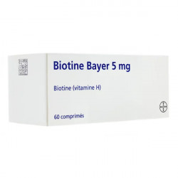 Biotine 5 mg 60 comprimés