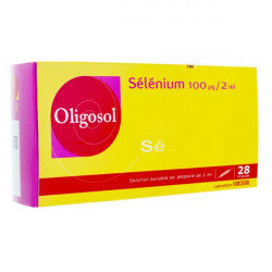 Oligosol sélénium 28 ampoules