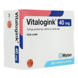 Vitalogink 40mg Mylan 90 comprimés