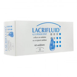 Lacrifluid 0,13% collyre 60 unidoses