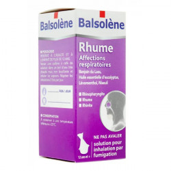 Balsolène solution pour inhalation par fumigation 100ml