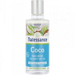 Natessance Coco Protège Et Sublime Huile Sèche Bio 100 ml 