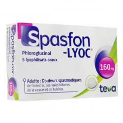 Spasfon-Lyoc 160mg 5 comprimés