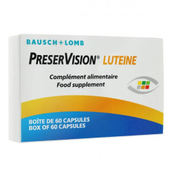 Bausch + Lomb PreserVision Lutéine 60 Capsules