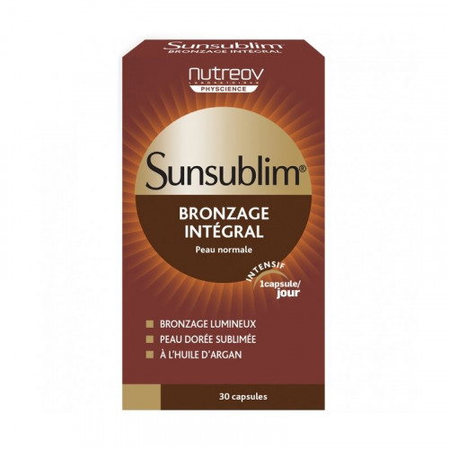 Nutreov Sunsublim Bronzage Intégral Hydratant 30 Capsules