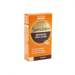 Nutreov Sunsublim Bronzage Peau Claire 28 Capsules