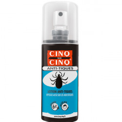 Cinq sur Cinq Anti-Tiques Lotion Anti-Tiques 100 ml