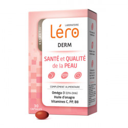 Léro Derm Santé et Qualité de la Peau 30 Capsules