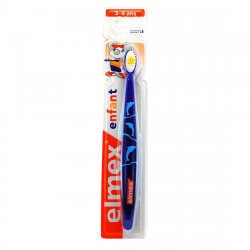 ELMEX ENFANT Brosse à dents souple, 4 rangs