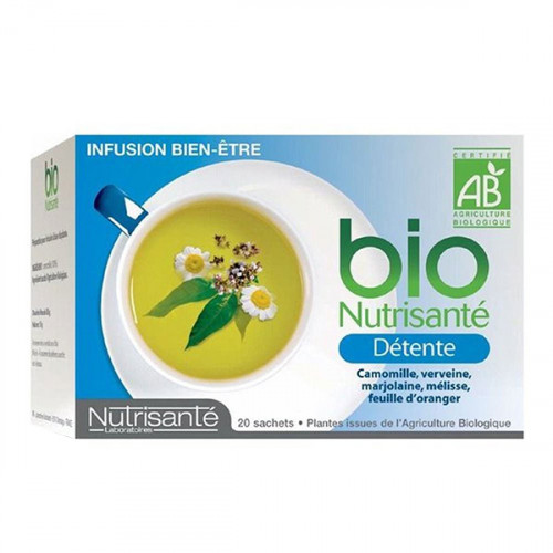 Bio Nutrisanté Infusion Détente 20 Sachets