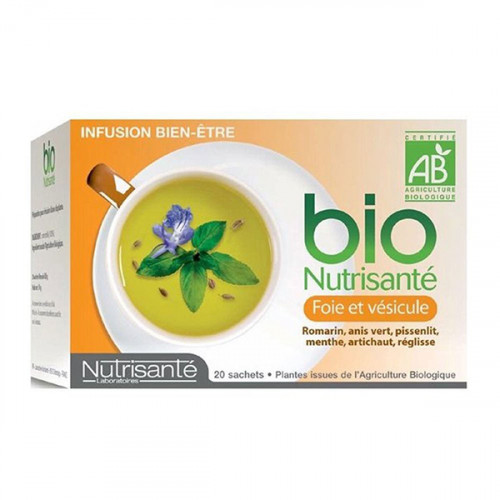 Bio Nutrisanté Infusion Foie et Vésicule 20 Sachets