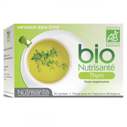 Bio Nutrisanté Infusion Thym 20 Sachets