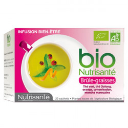 Bio Nutrisanté Infusion Brûle Graisses 20 Sachets