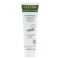 Cattier gommage argile blanche bio 100 ml