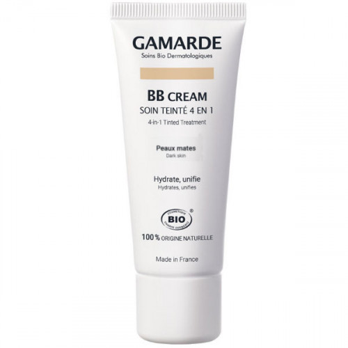 Gamarde BB Cream Soin Teinté 4 en 1 Bio 40 g - Teinte : Peaux Mates