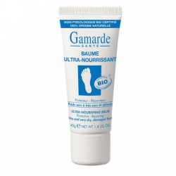 Gamarde Baume Ultra-Nourrissant Pieds Secs à Très Secs et Abîmés Bio 40 ml