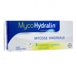 MycoHydralin 200mg 3 comprimés vaginaux